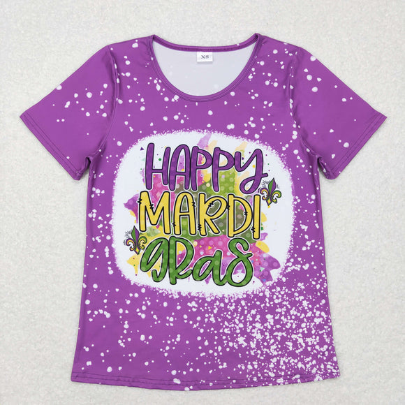 Adult Mama Mardi Gras T-shirt