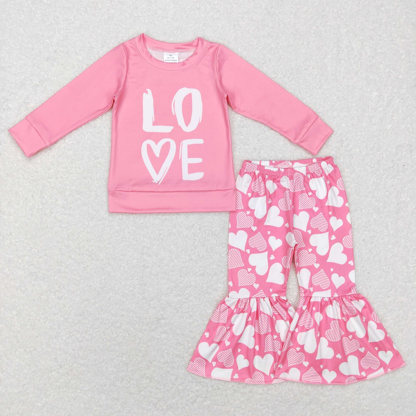 GLP0867 Girls Love Heart Outfits