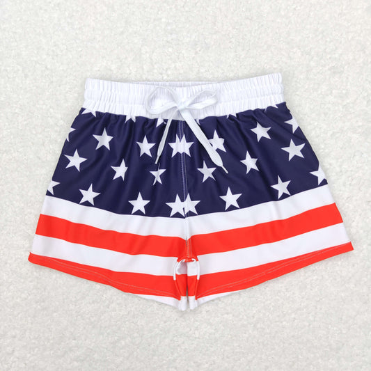 S0188 Boys Stars Swimming Trunks