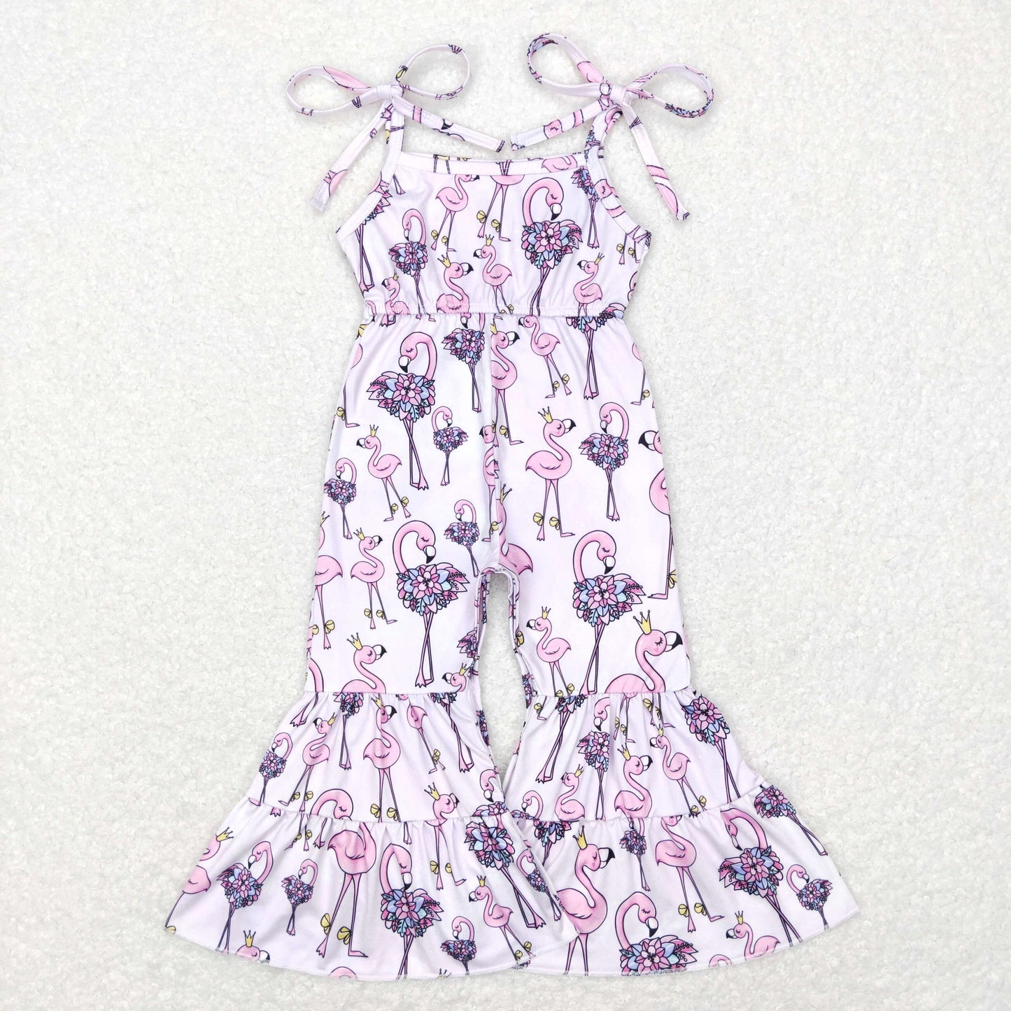 Girls Flamingo Jumpsuit