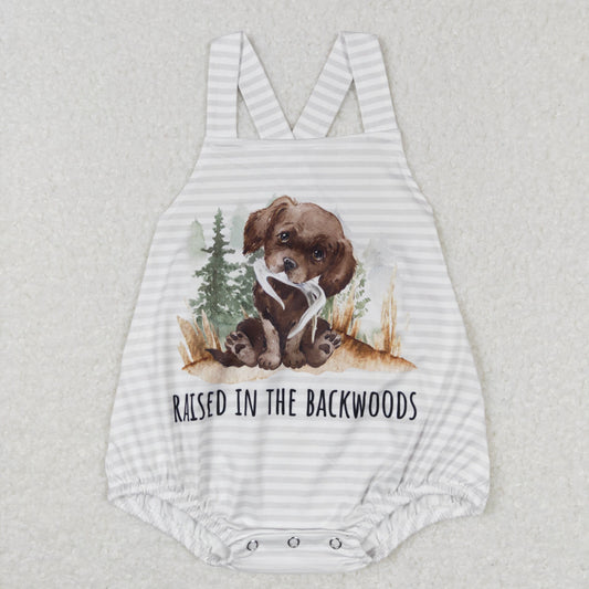 Baby Boys dog Rompers