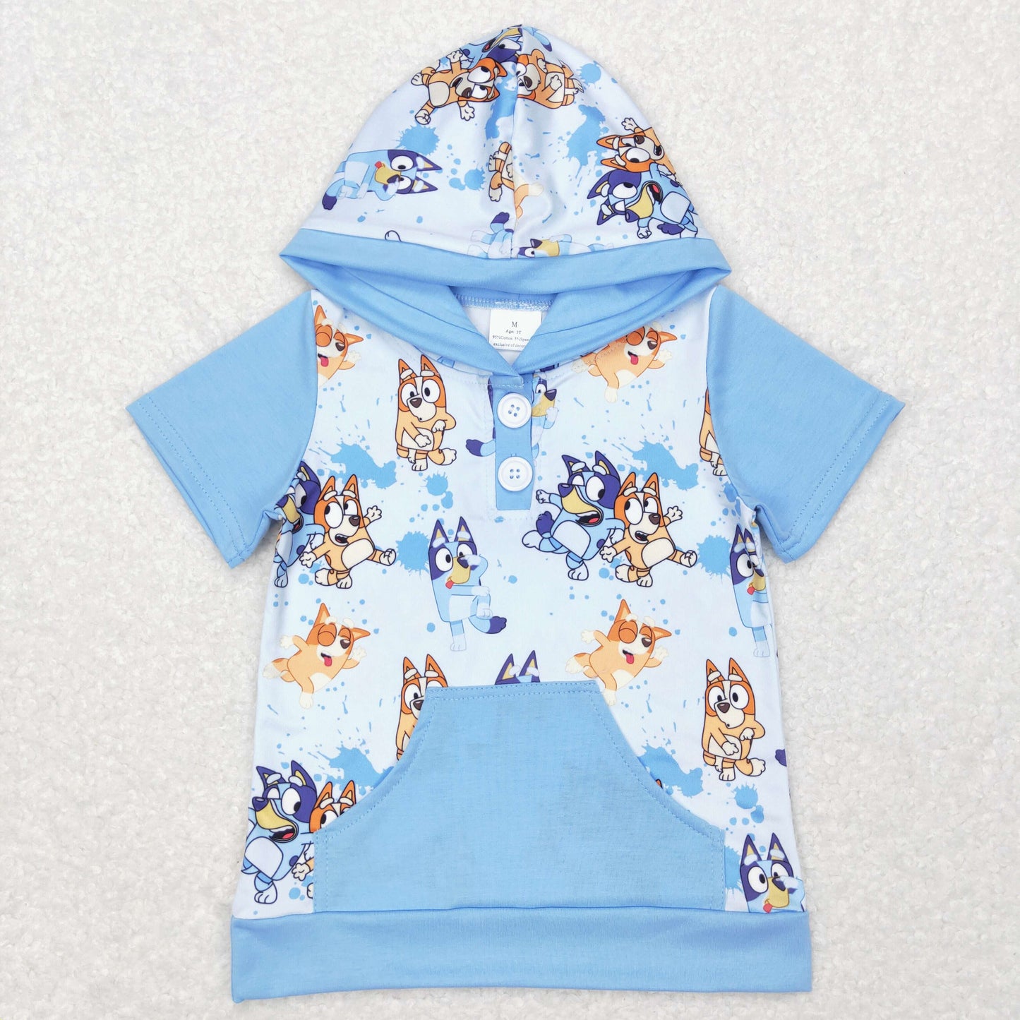 Boys Cartoon Dog Hoodies