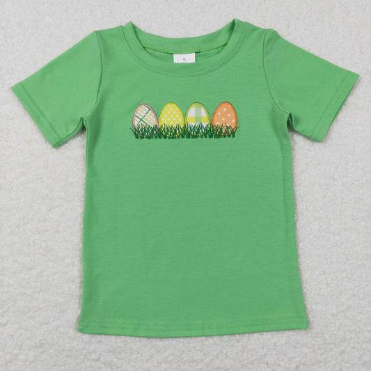 Boys Easter Egg T-shirt Milk silk