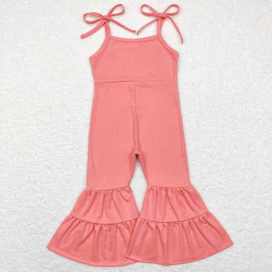 Girls Pink Jumpsuit