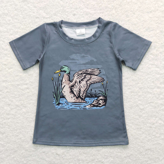 Boys Duck T-shirt Milk silk