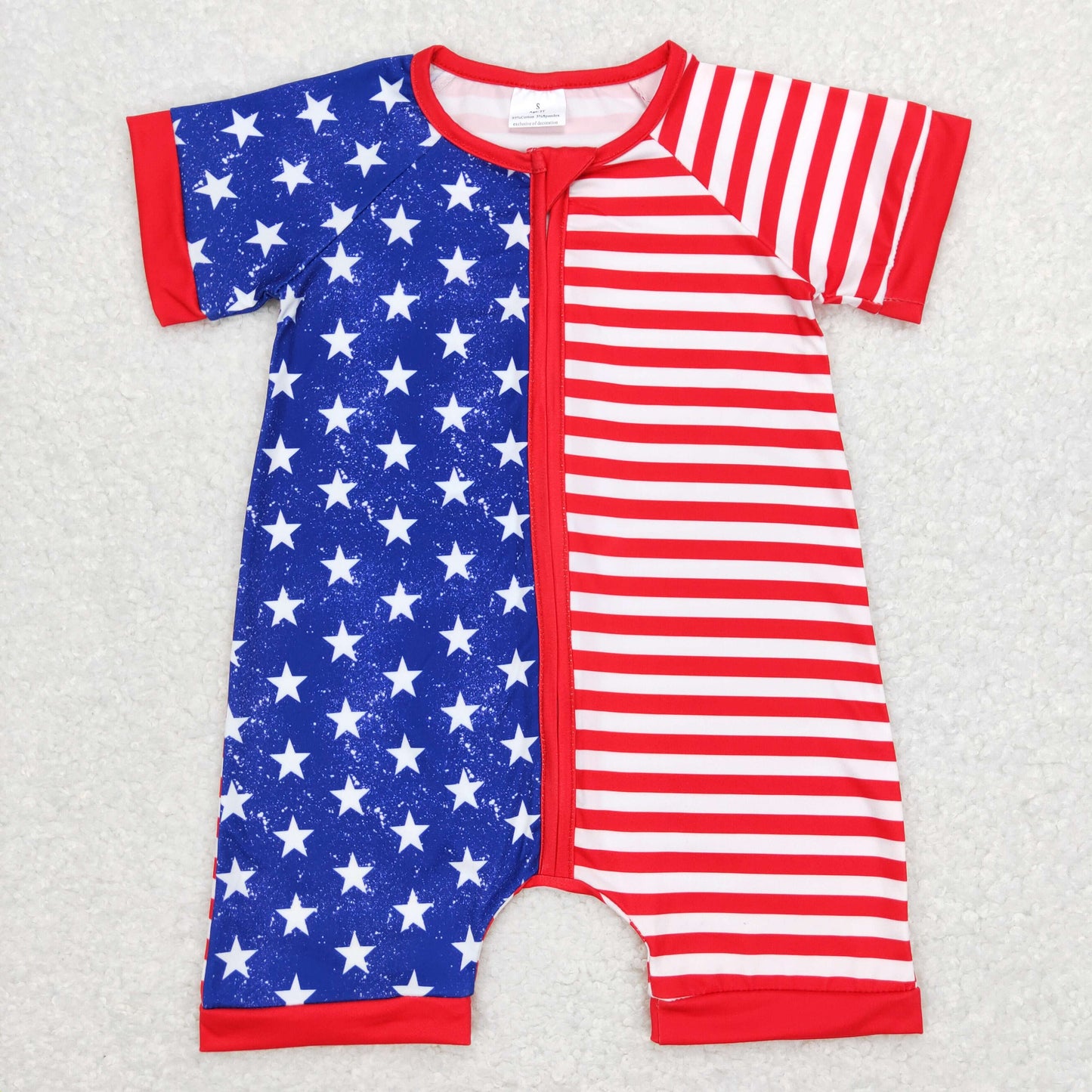 Baby Stars Zipper Rompers