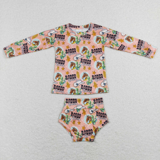 Girls Rodeo Bummies Set