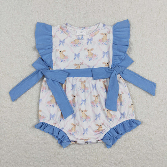 Baby Girls Easter bunny Rompers