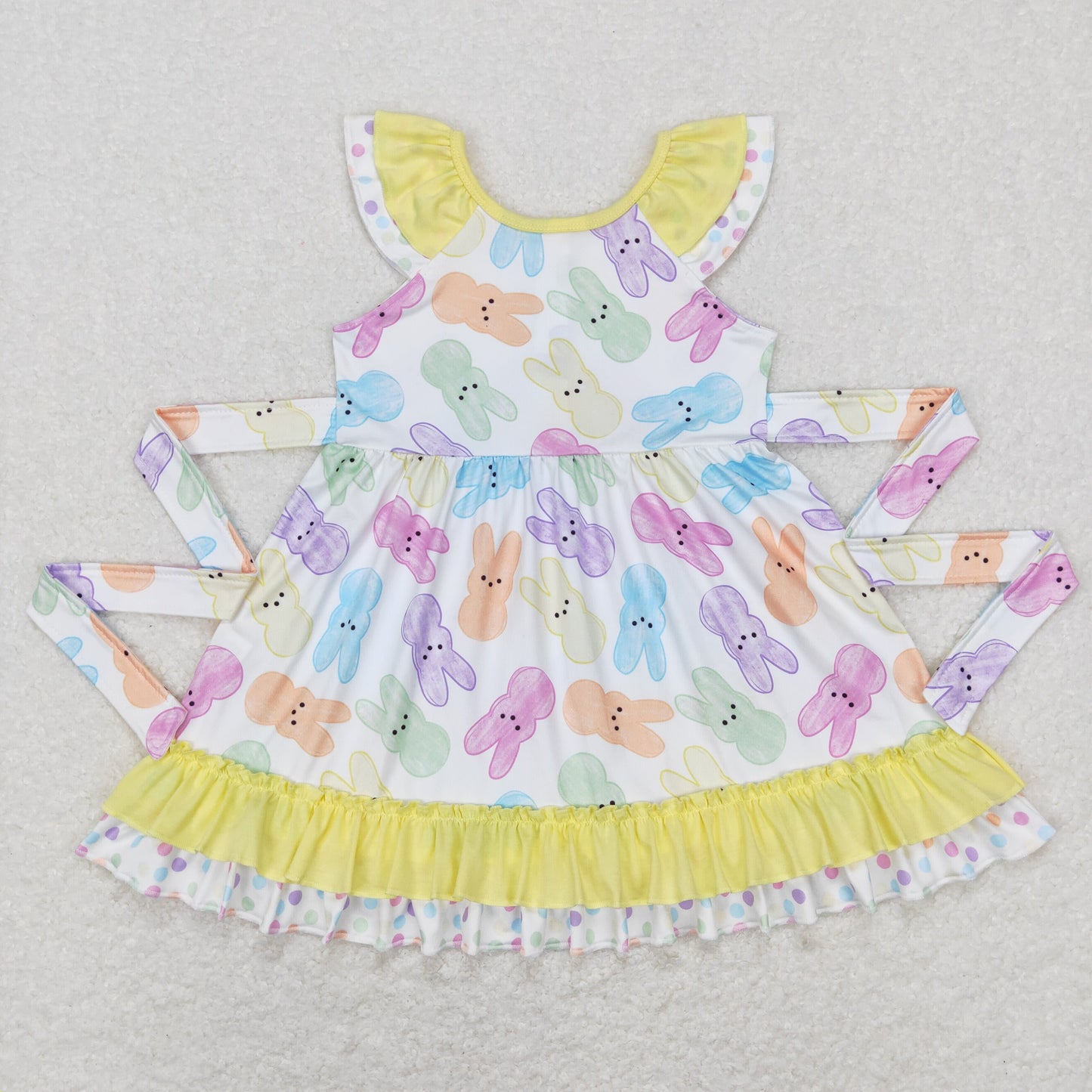 GSD0610 Girls Easter Bunny Dress