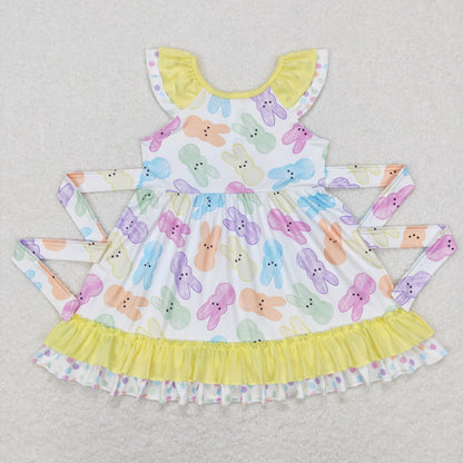 GSD0610 Girls Easter Bunny Dress