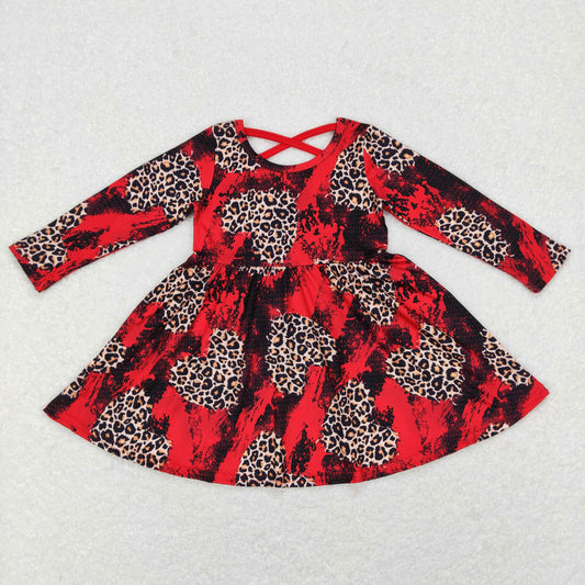 GLD0490 Girls Valentine Love Dress