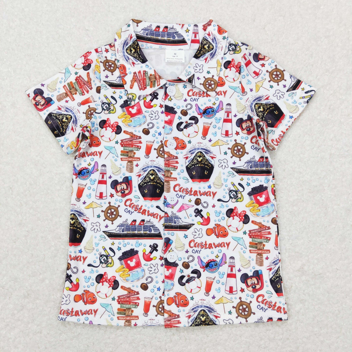 BT0490 Boys Cartoon T-shirt