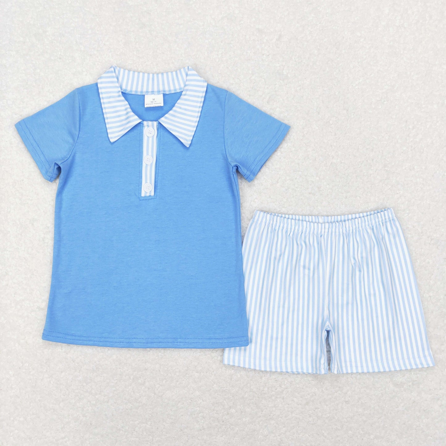 BSSO0402 Boys Sky Blue Outfits