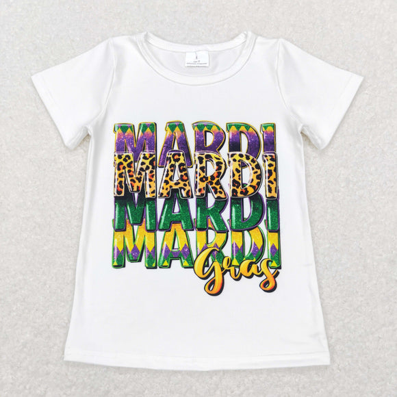 Girls Mardi Gras T-shirt