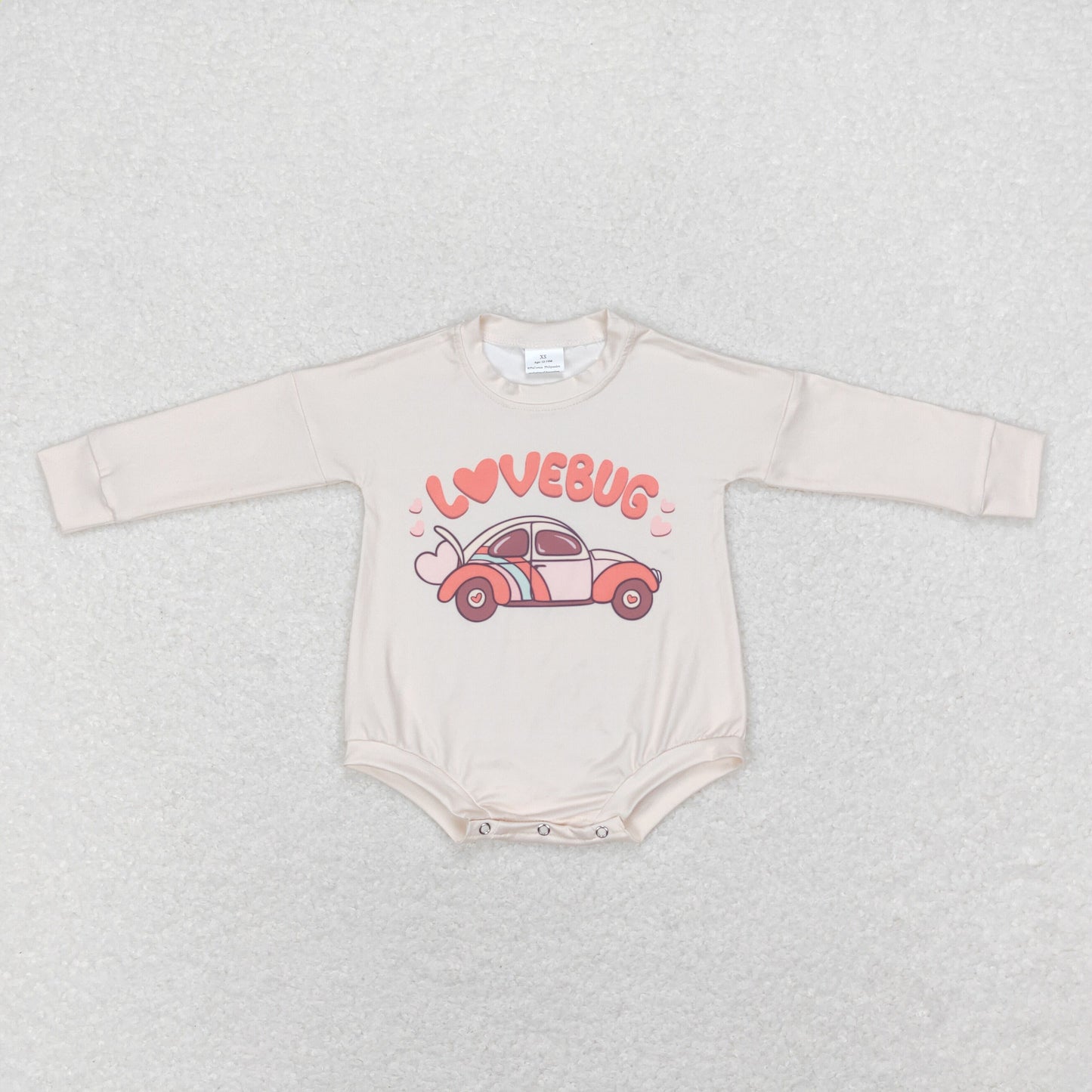 LR0833 Baby LoveBug Rompers