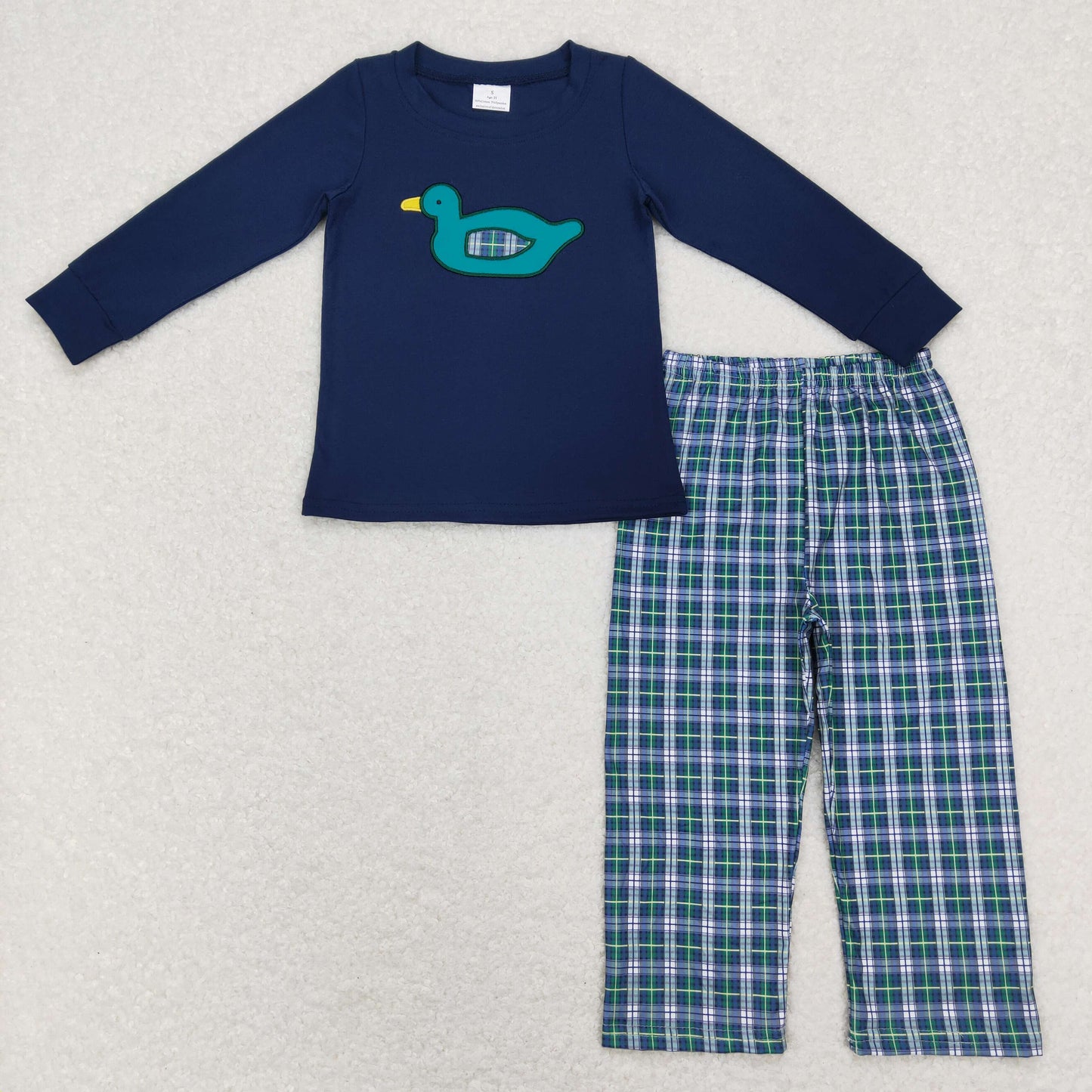 BLP0440 Boys Duck Outfits Embroidery