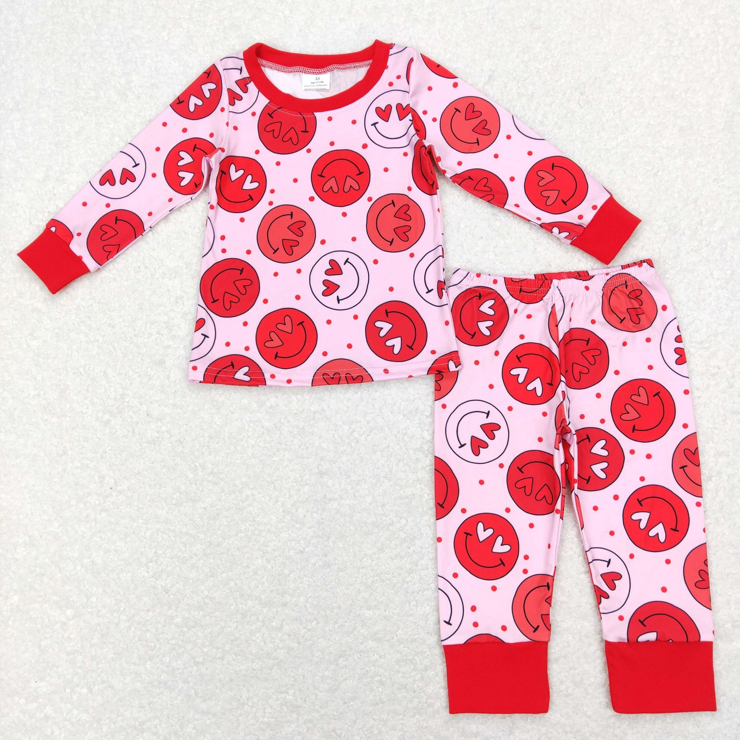 GLP1135 Girls Valentine Pajamas