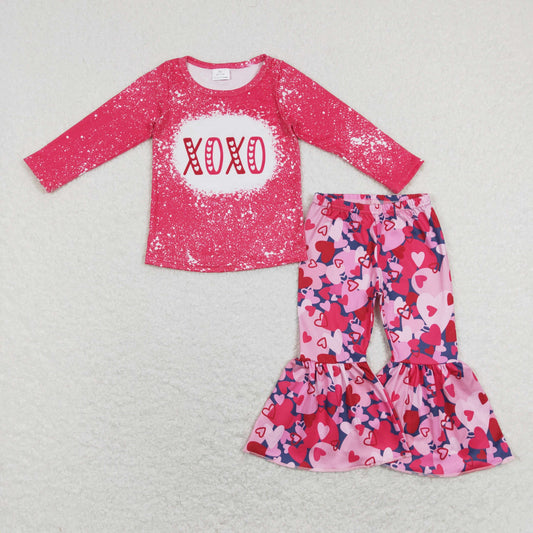 GLP1131 Girls Valentine XOXO Outfits