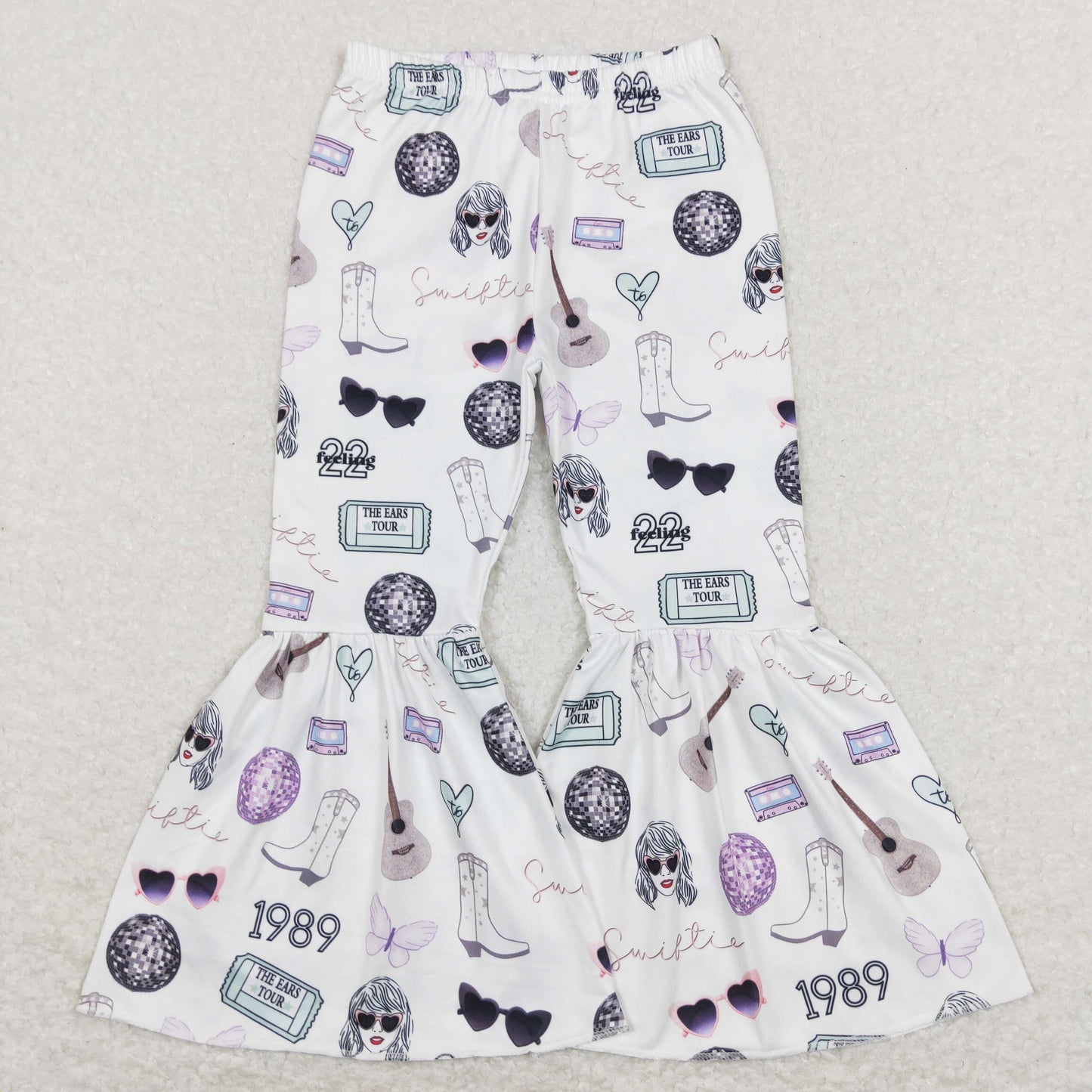 P0415 Girls 1989 singer Bell Bottom Pants