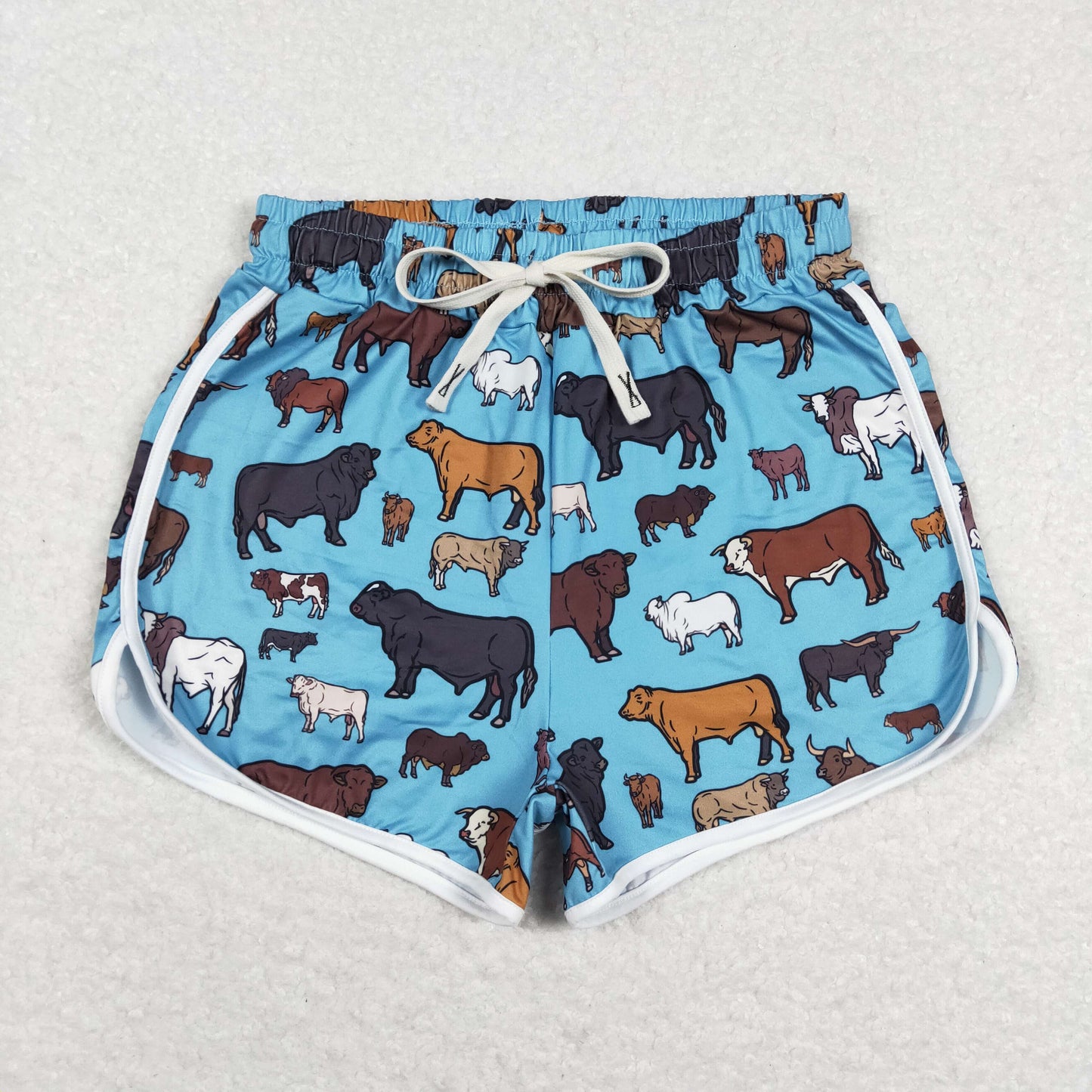 SS0129 Adult Mama Cow Shorts