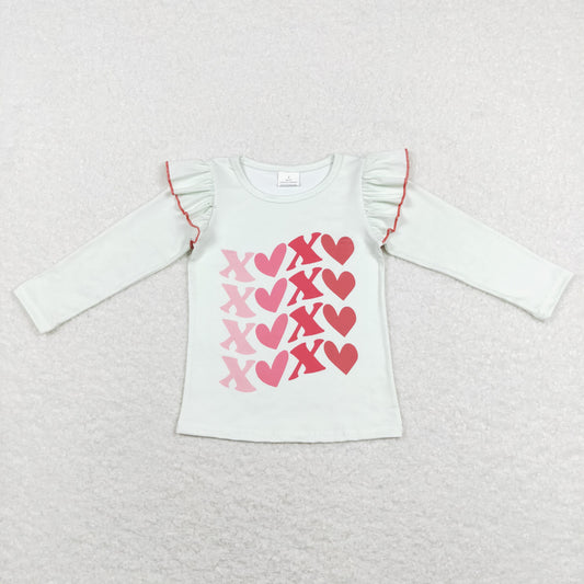 GT0441 Girls Valentine XOXO T-shirt