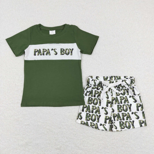 BSSO0512 Boys Papa's boy Outfits