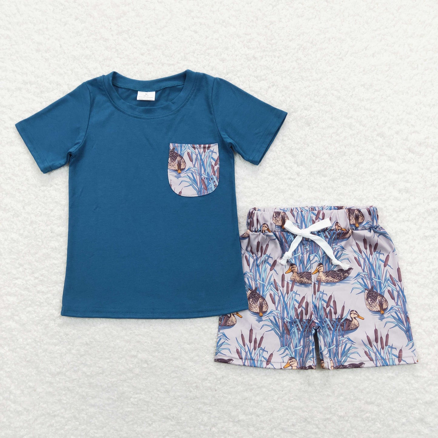 BSSO0452 Boys Duck Outfits Shorts