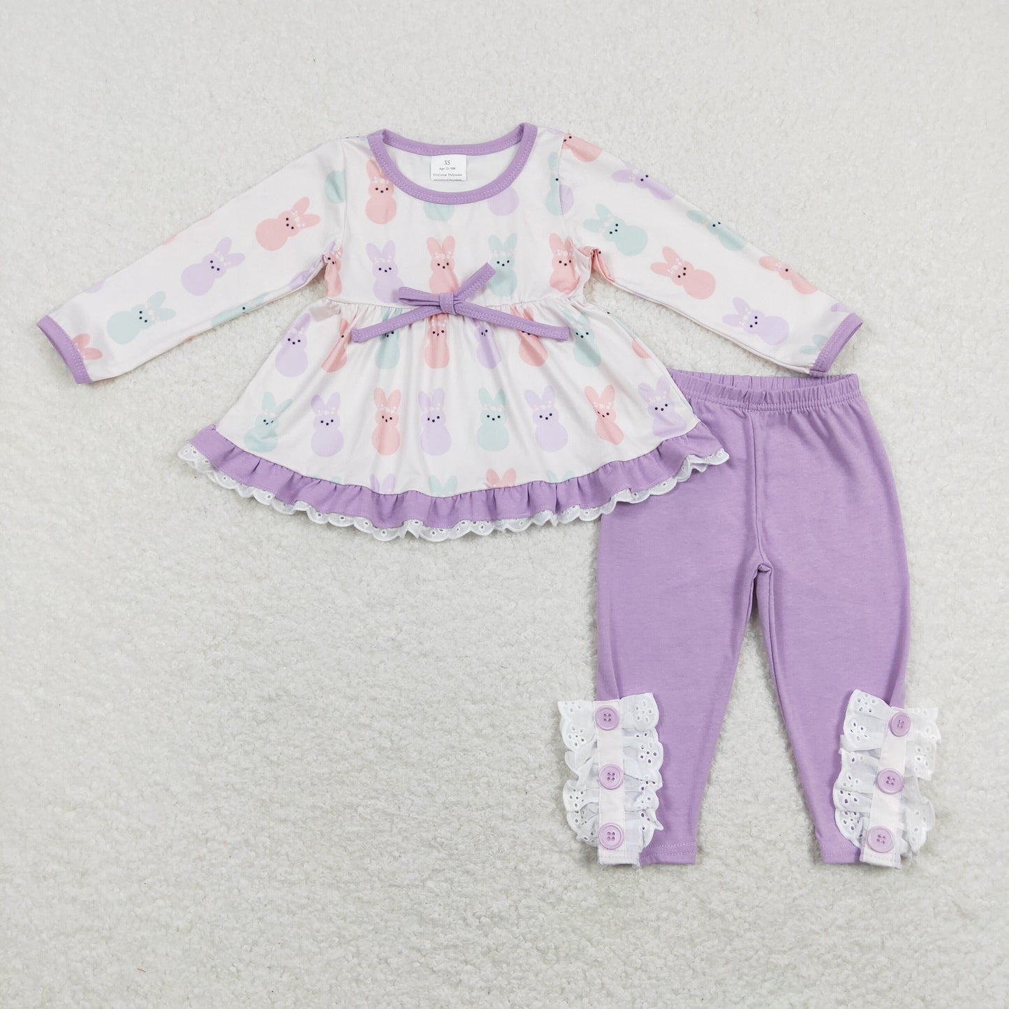 GLP1078 Girls Bunny Peeps Outfits