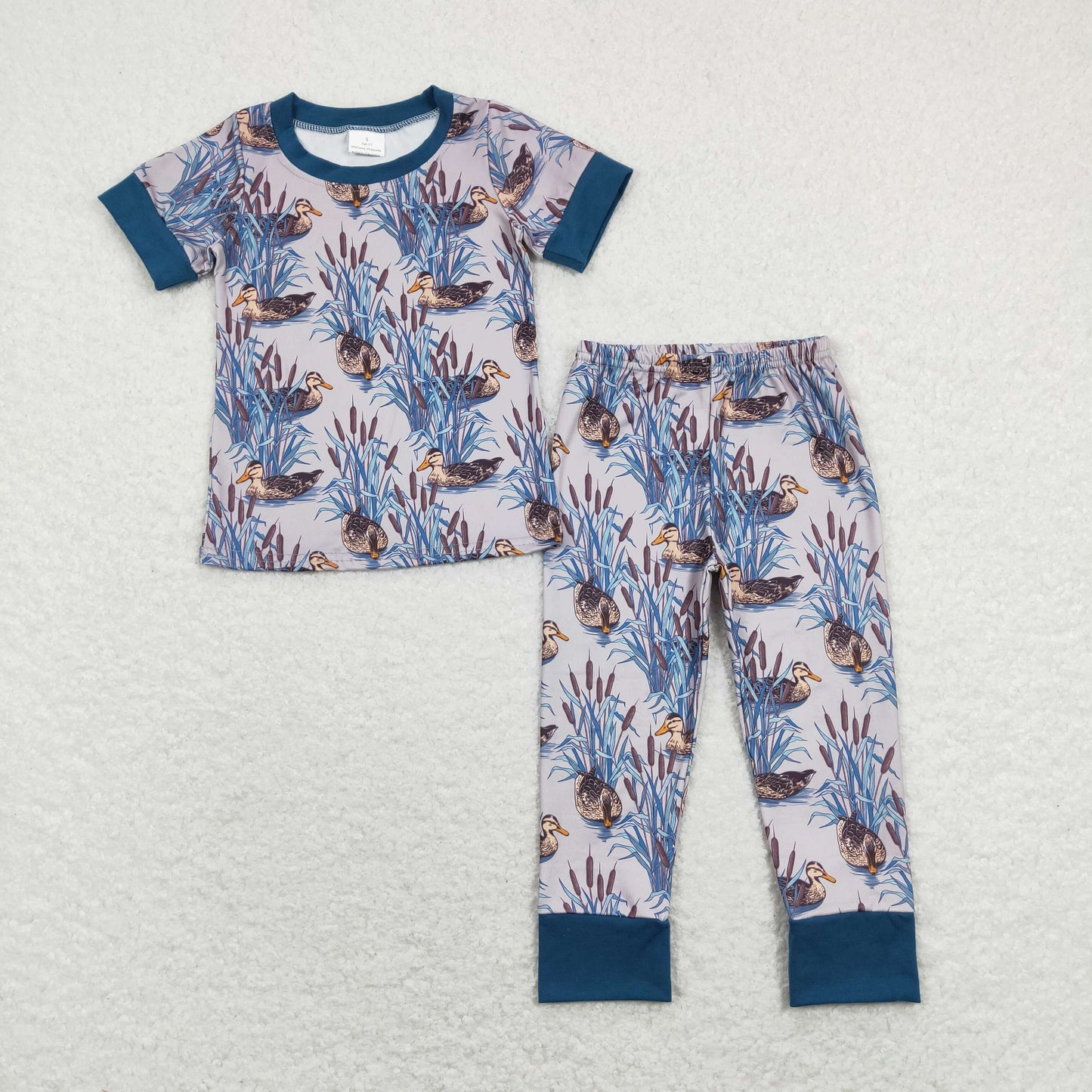 BSPO0280 Boys Duck Pajamas