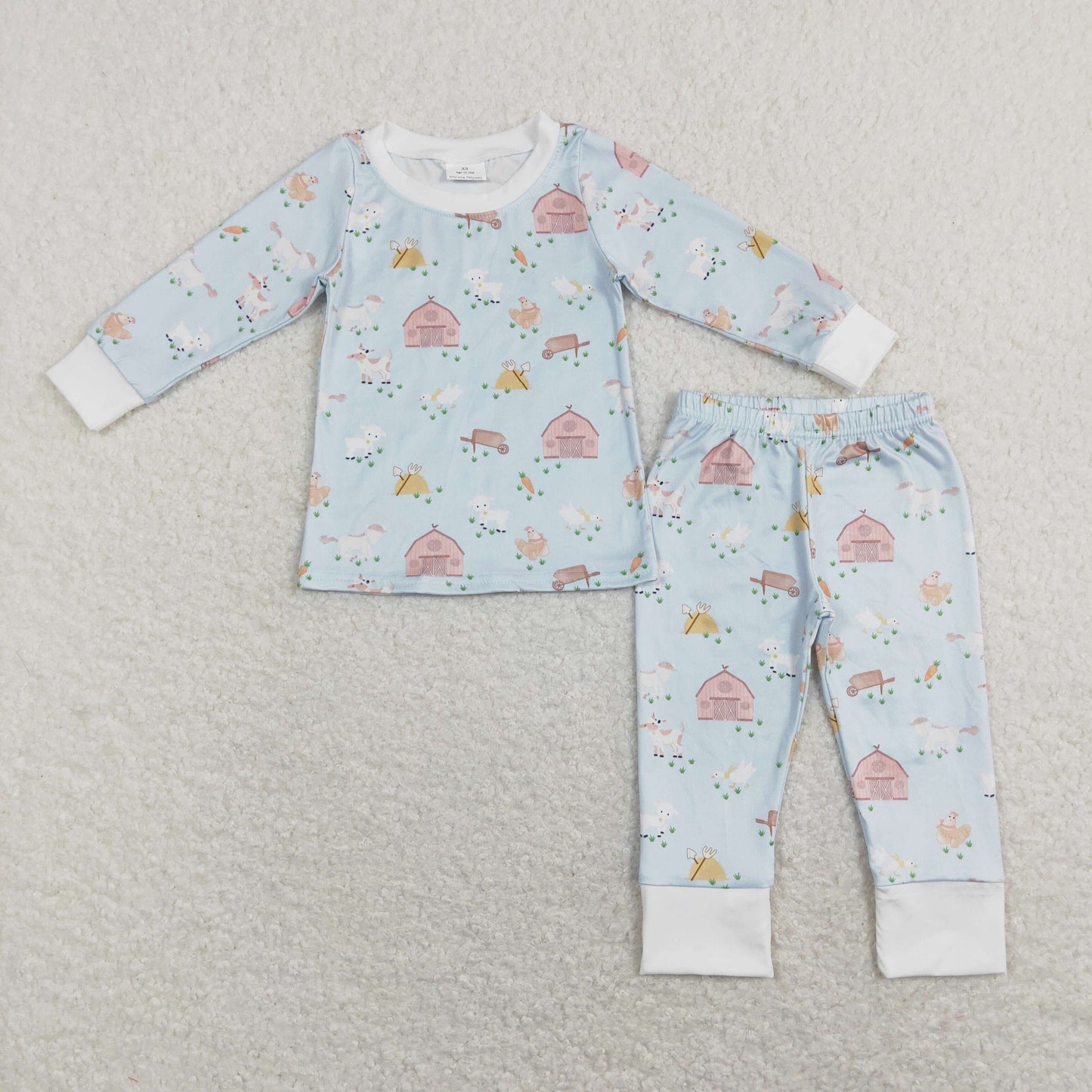 BLP0342 Boys Farm Pajamas