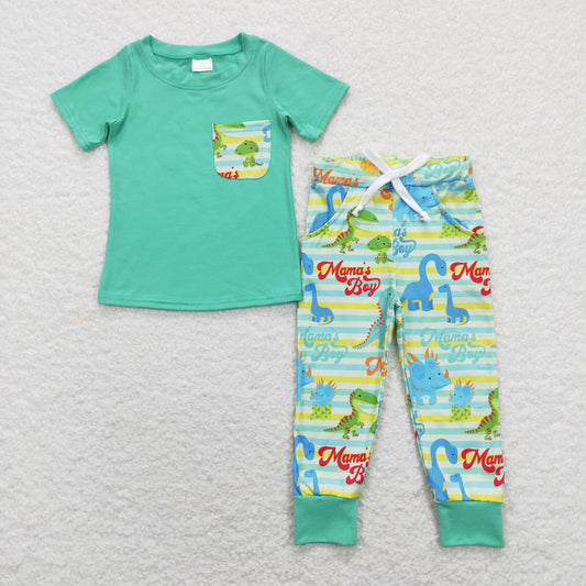 BSPO0204 Boys Dinosaur Mama's boy Outfits