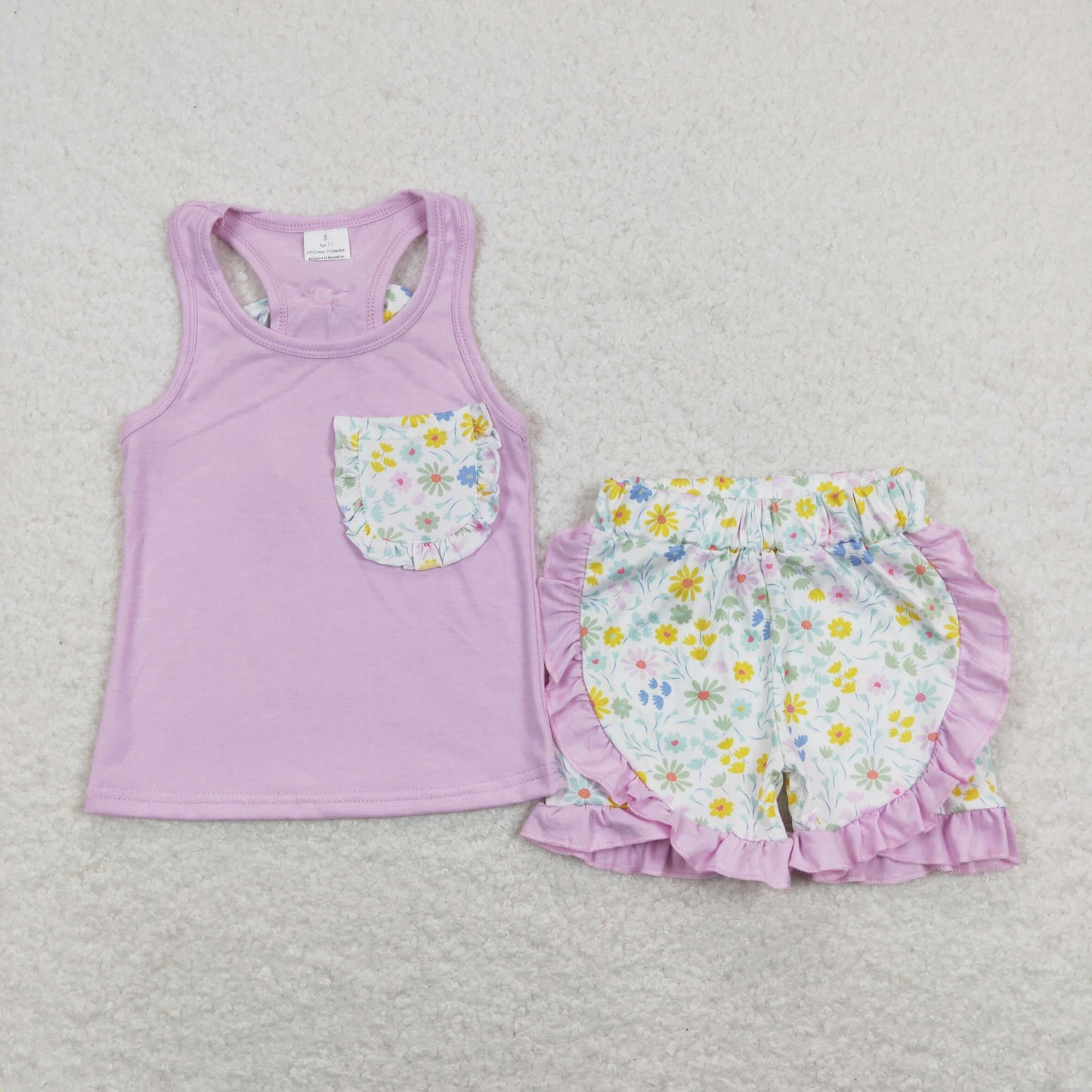 GSSO0511 Girls Floral Outfits