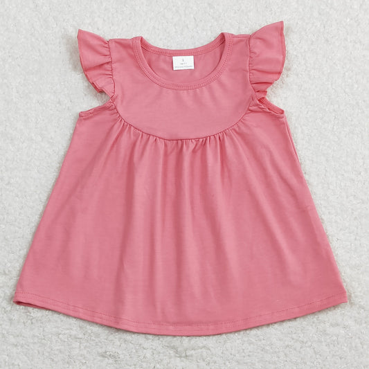 GT0462 Girls Pink Cotton Top