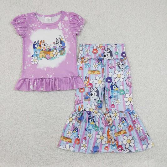 GSPO1376 Girls Cartoon Dog Outfits