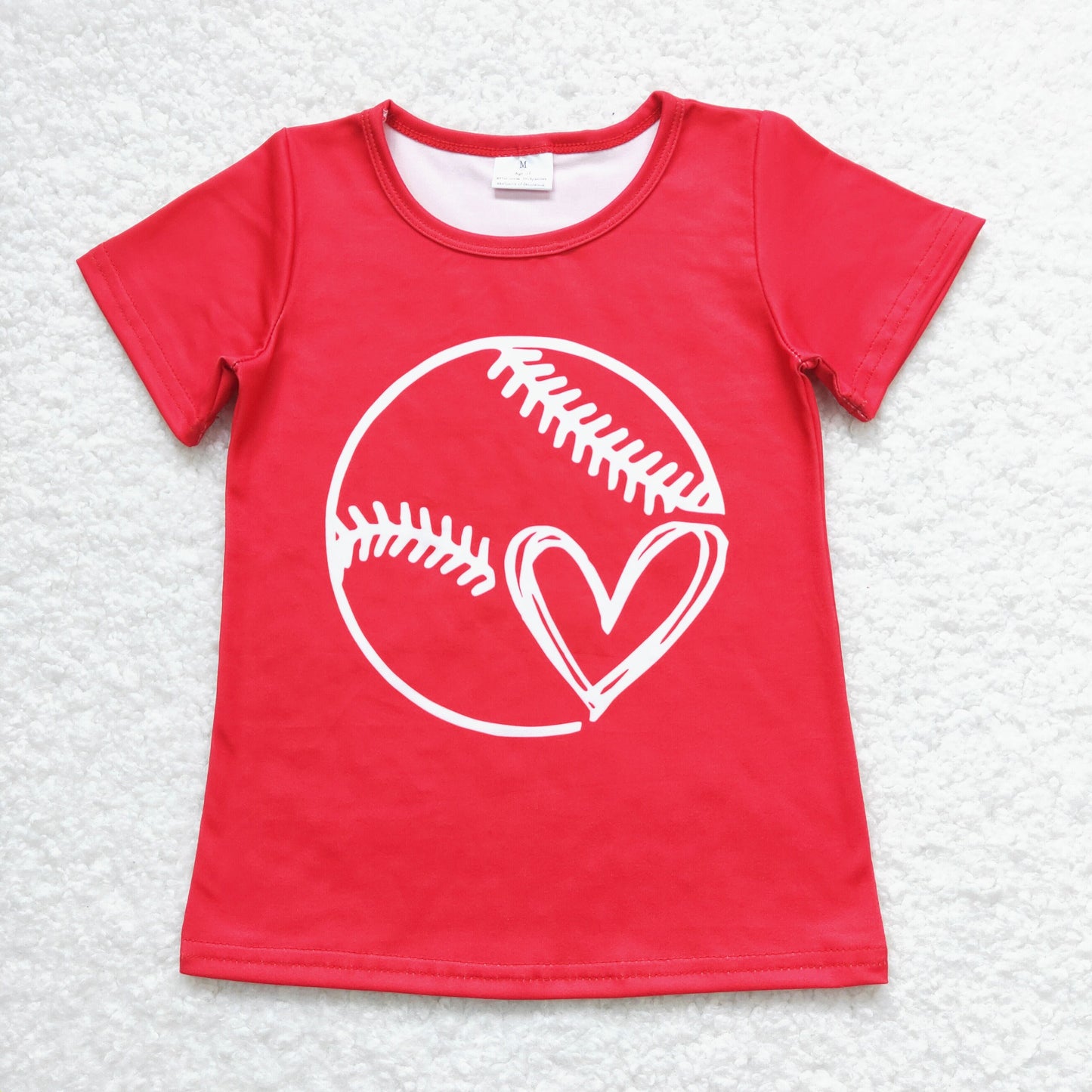 GT0430 Girls Baseball T-shirt