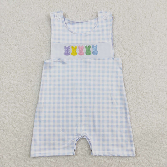 SR0691 Baby Boys Bunny Rompers Embroidery