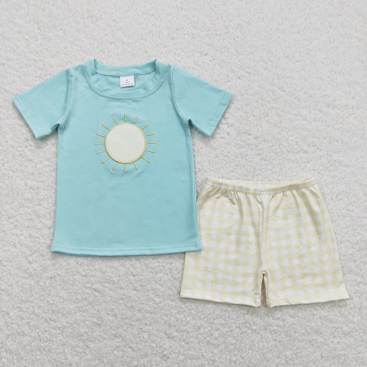 BSSO0614 Boys Sunshine Outfits Embroidery