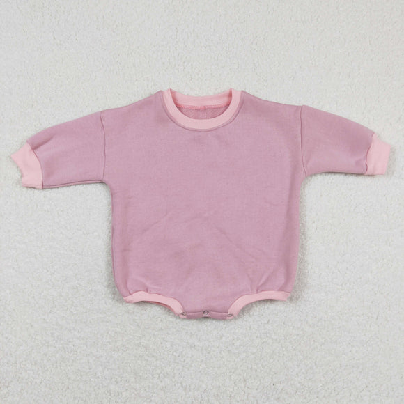LR0918 Baby pink Cotton Romper
