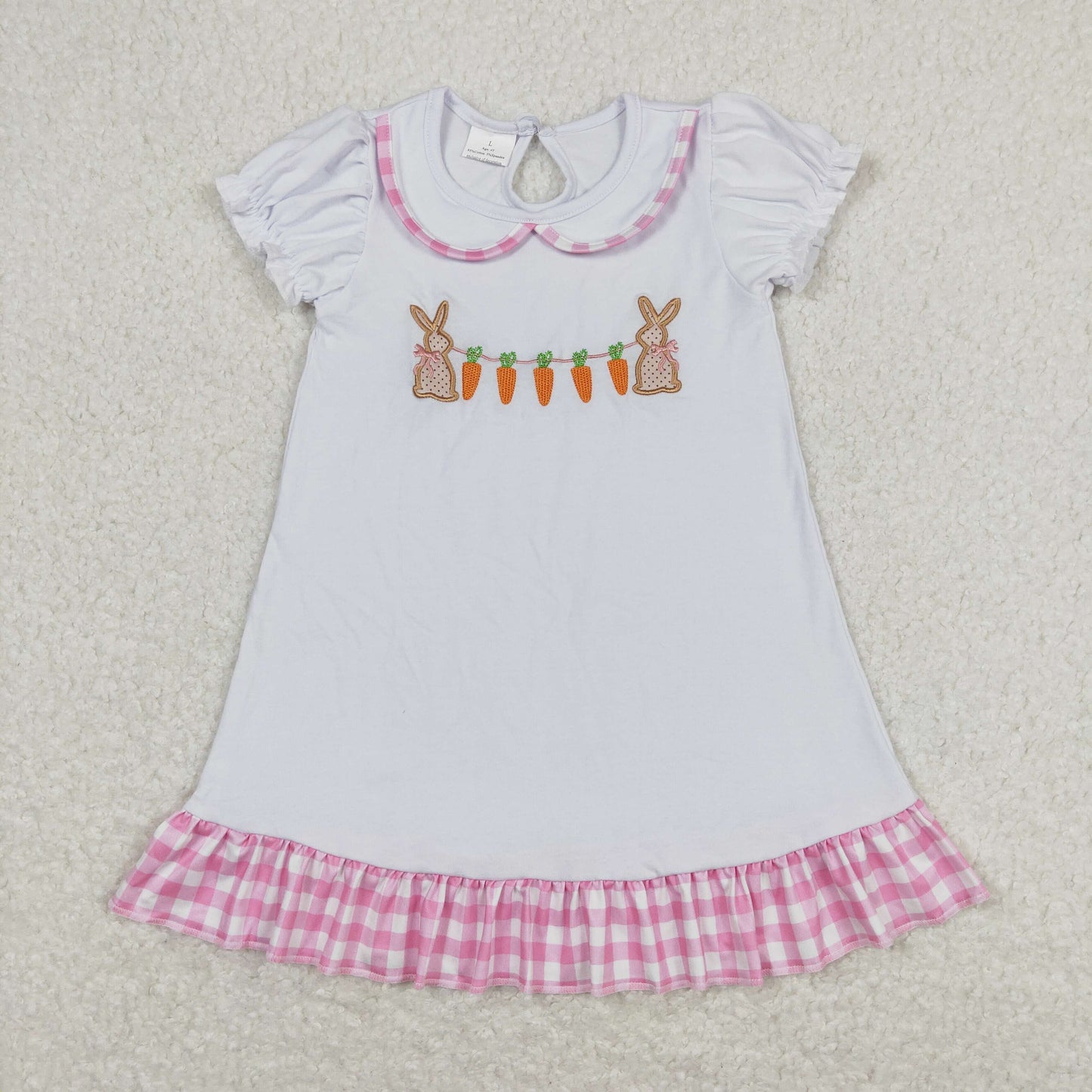 GSD0609 Girls Easter Bunny Dress