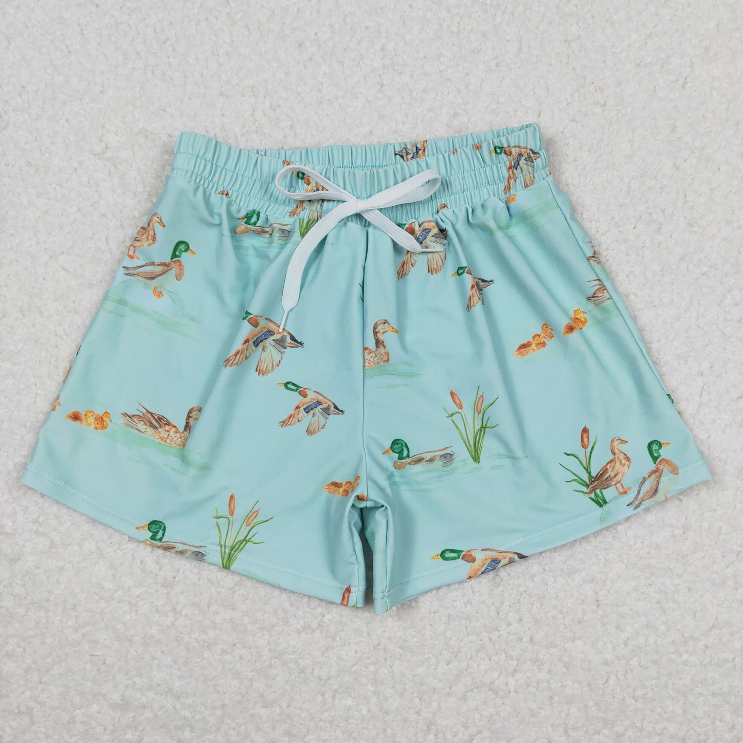 S0266 Boys Duck Swimming Trunks