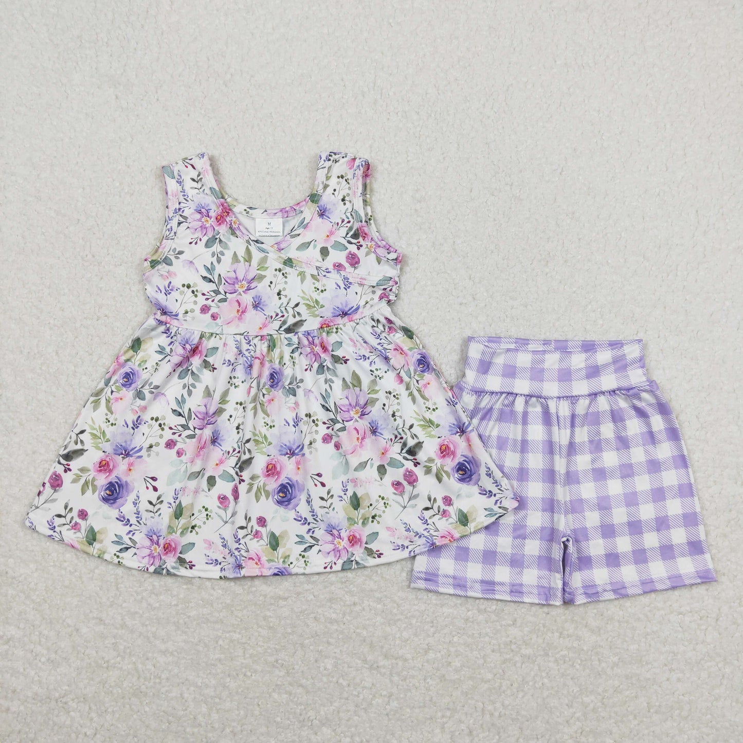 GSSO0742 Girls Floral Outfits