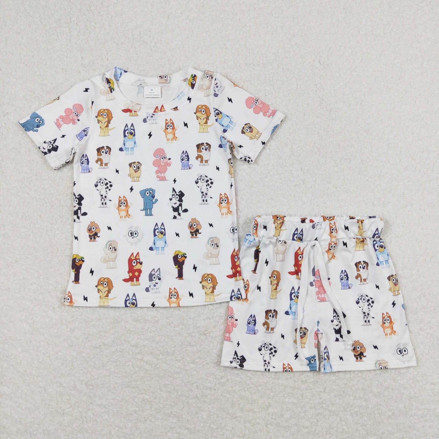 BSSO0660 Boys Cartoon Dog Pajamas