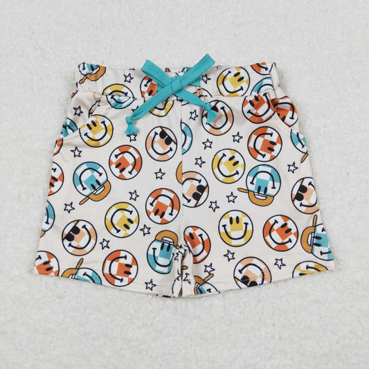 SS0192 Boys Smiling Summer Shorts