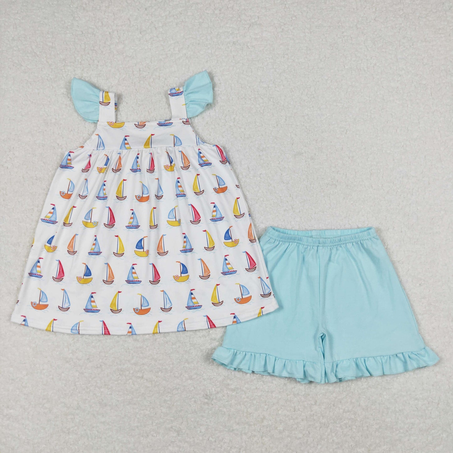 GSSO0645 Girls Sailboat Outfits