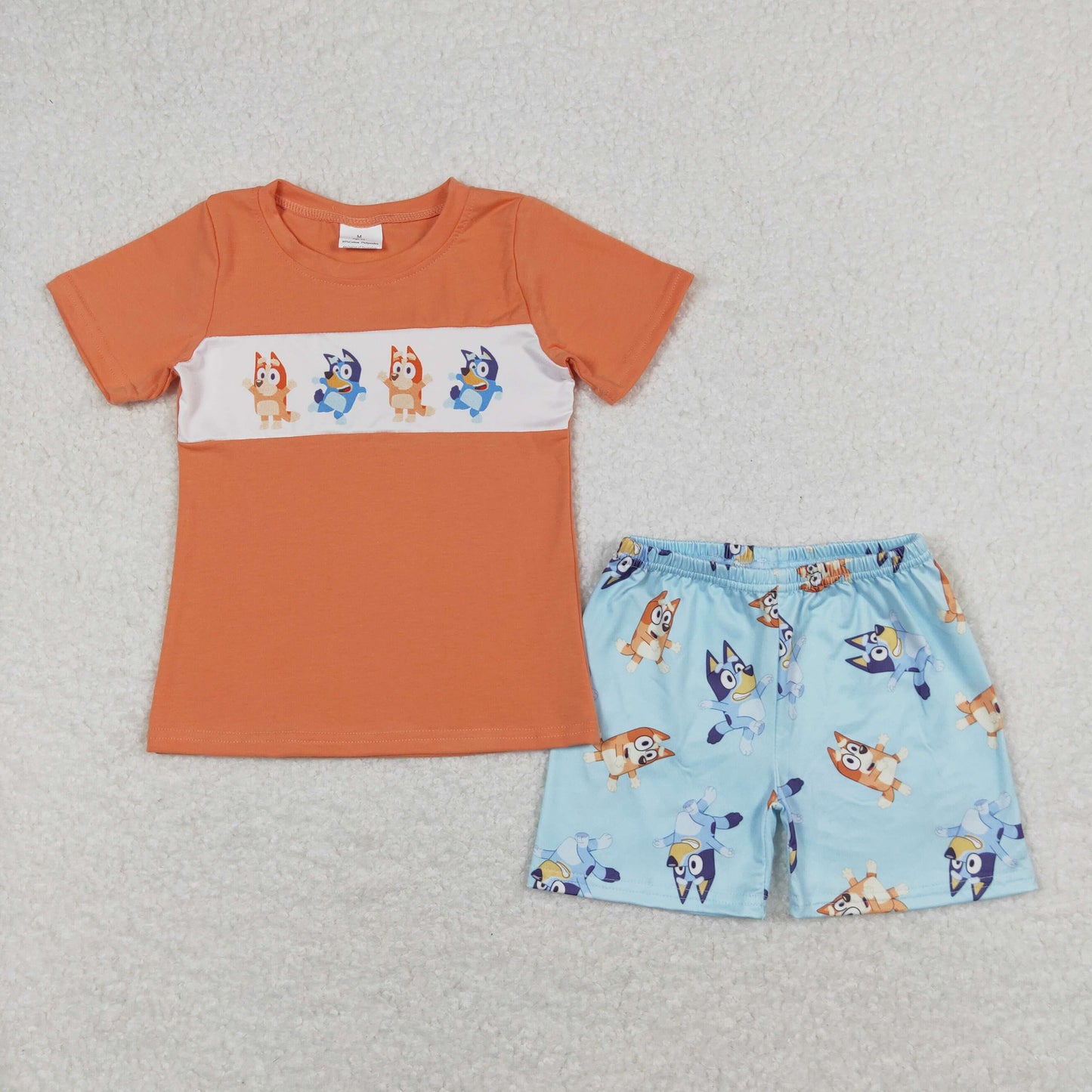 BSSO0668 Boys Cartoon Dog Outfits