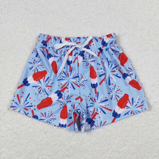 S0336 Boys Popsicle Swimming Trunks