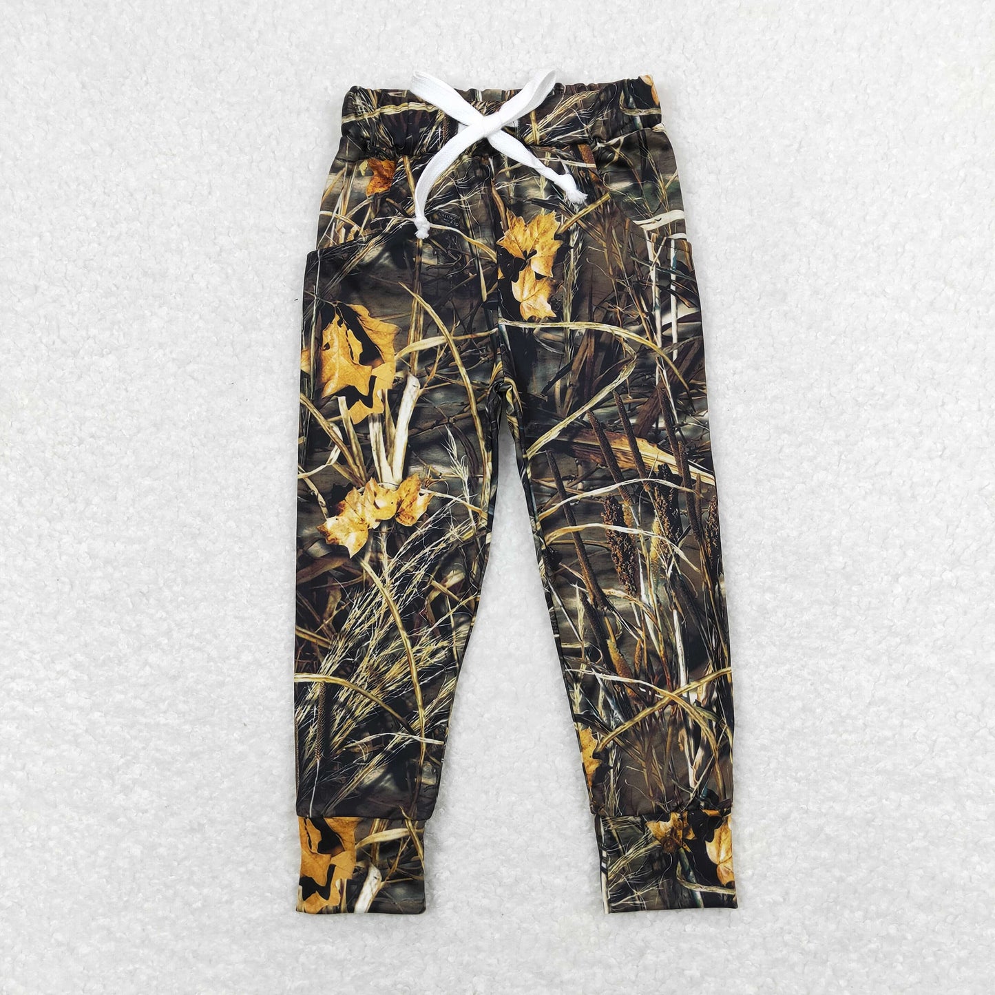 P0434 Boys Camo Pants Joggers