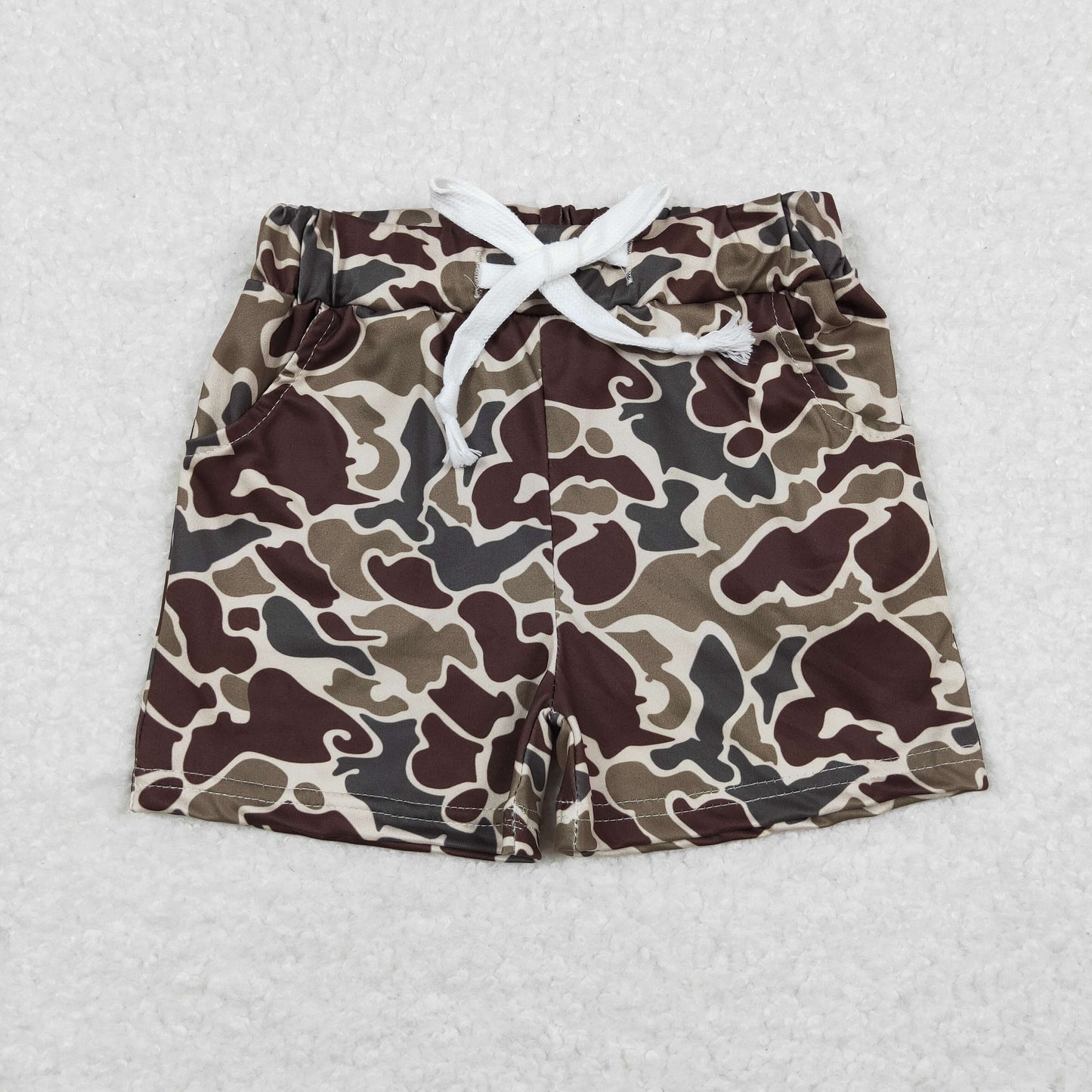 SS0202 Boys Camo Shorts