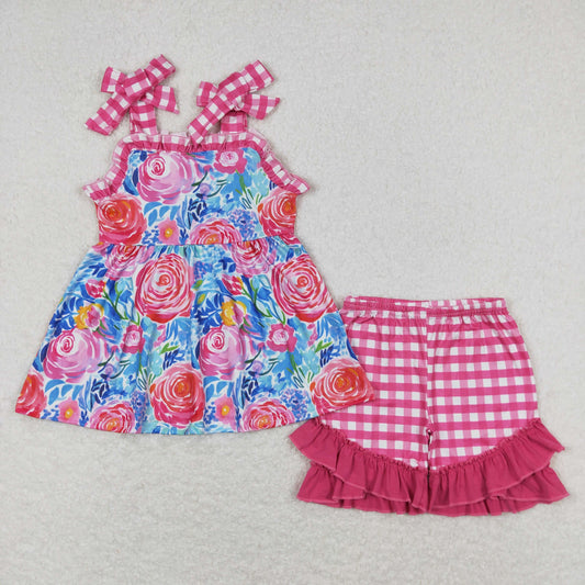 GSSO0700 Girls Floral Outfits