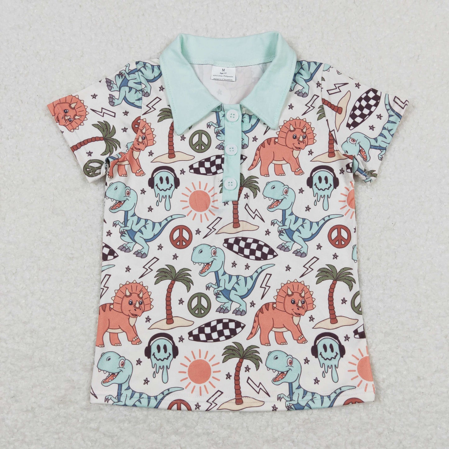 BT0580 Boys Dinosaur T-shirt